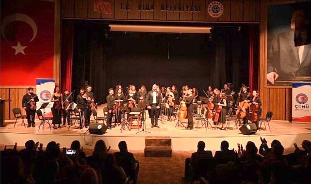 Müzikle Umuda Yolculuk il konseri Biga’da coşkuyla gerçekleşti