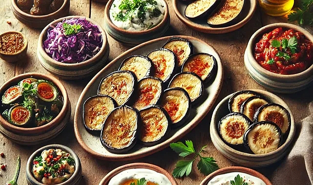 Patlıcanlı mezeler