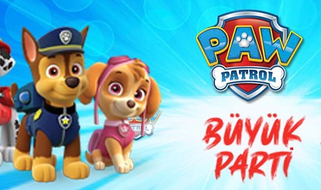 Paw Patrol Büyük Parti Çocuk Tiyatrosu Kepez’de sahnelenecek!
