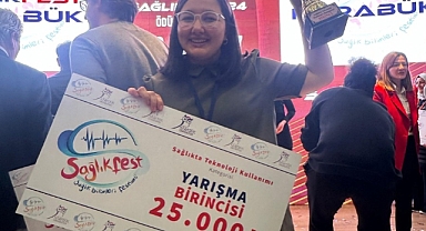 SağlıkFest 2024’te Türkiye 1.si ÇOMÜ’lü Rüveyda Ölmez Yalazı oldu