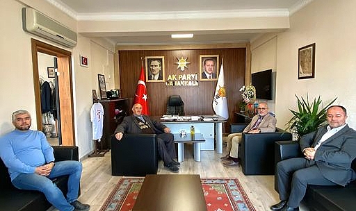 Şenol Tosun’dan Ömer Faruk Göktürk’e hayırlı olsun ziyareti