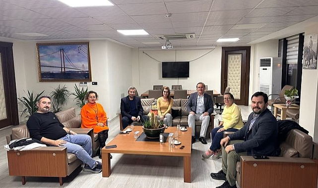 TMMOB Heyetinden Başkan Öztürk'e ziyaret