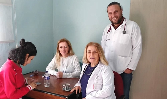 Uzm. Dr. Sibel Çelik'ten Gülpınar Aile Sağlığı Merkezi'ne ziyaret