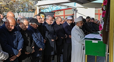 Vali Toraman, Cenk Açıkgöz'ün cenaze törenine katıldı