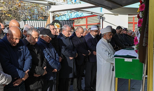 Vali Toraman, Cenk Açıkgöz'ün cenaze törenine katıldı