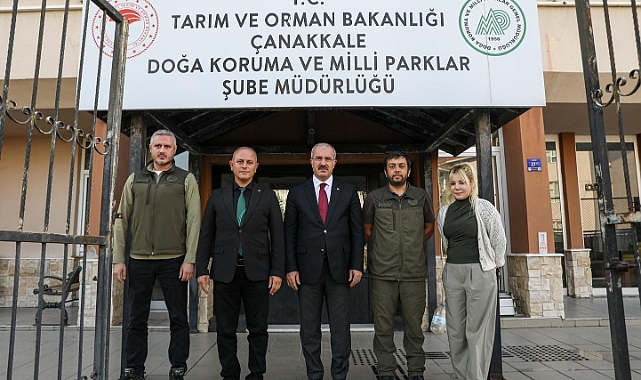 Vali Toraman’dan Doğa Koruma ve Milli Parklar İl Şube Müdürlüğüne ziyaret