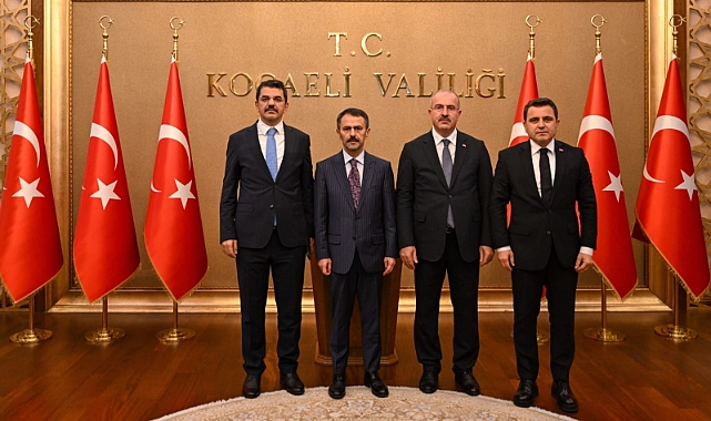 Vali Toraman’dan Vali Aktaş’a nezaket ziyareti