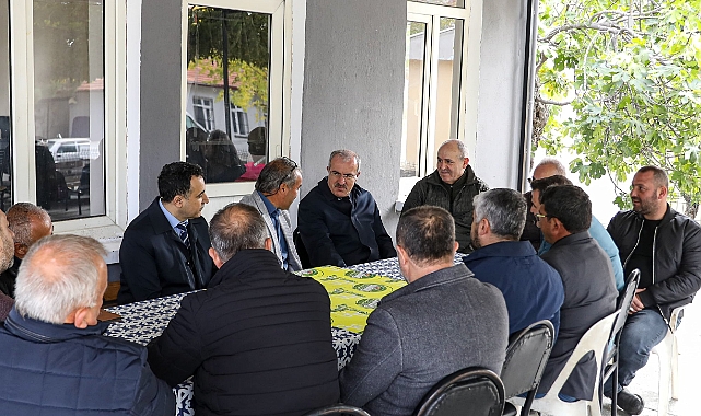 Vali Toraman Kayadere ve Işıklar köylerini ziyaret etti