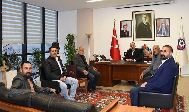 Vanlılar Derneği'nden ÇTSO Başkanı Semizoğlu'na ziyaret