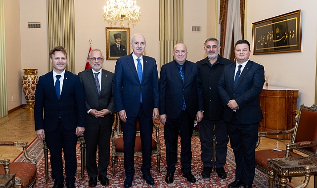AK Parti Çanakkale Teşkilatından TBMM Başkanı Numan Kurtulmuş’a ziyaret