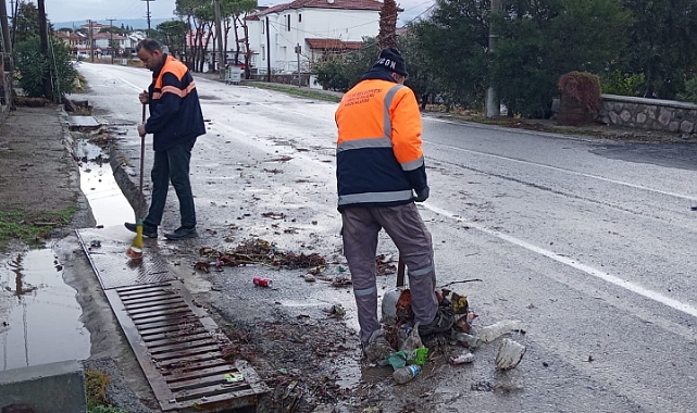 Ayvalık'ta temizlik çalışmaları tamamlandı