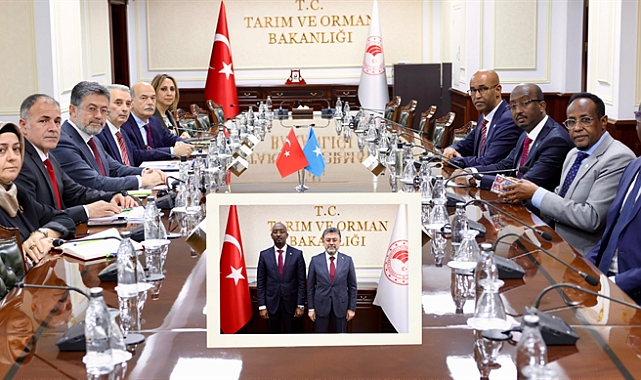Bakan Yumaklı, Somali Balıkçılık ve Mavi Ekonomi Bakanı Aden ile görüştü