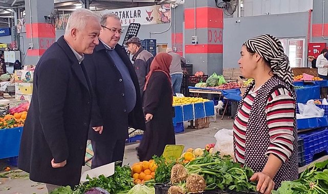 Başkan Levent Gürbüz: “Ezine ve Geyikli’de halkın nabzını tuttuk”