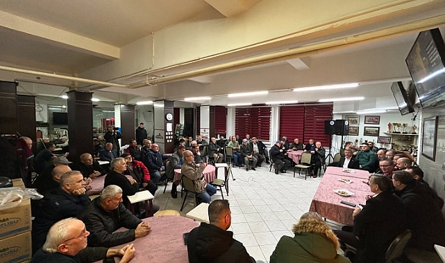 Başkan Şen Bigalılar ile buluştu