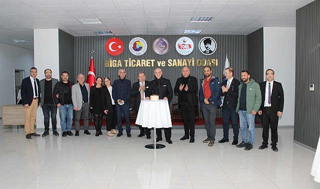 Biga TSO’da kutlama