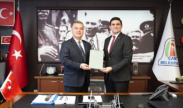 Çan Belediyesi’ne İBB’den önemli ziyaret