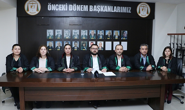 Çanakkale Barosu’ndan İnsan Hakları Günü mesajı