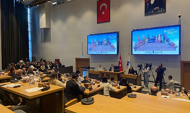 Çanakkale Belediyesi Aralık Ayı Olağan Meclis Toplantısı başladı