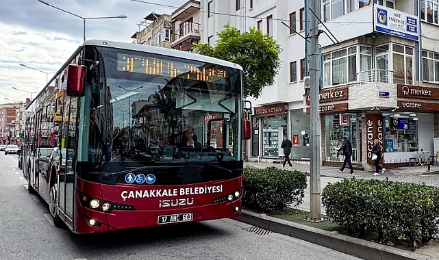 Çanakkale Belediyesi’nden Öğrencilere Özel Abonman Uygulaması