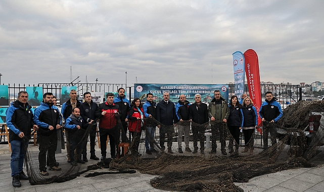 Çanakkale'de 2024 yılında denizden 16 bin metrekare hayalet ağ çıkarıldı!