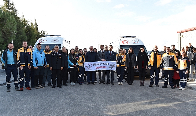 Çanakkale'de “Fermuar Sistemiyle Yaşama Yol Ver” kampanyası tanıtıldı