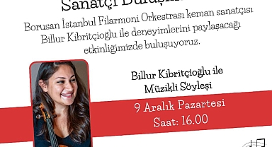 Çocuk Kültür Evi'nde "Sanatçı Buluşmaları" etkinliği