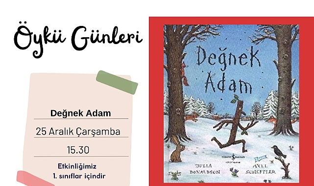 Çocuk Kültür Evi'nden "Değnek Adam" kitap etkinliği