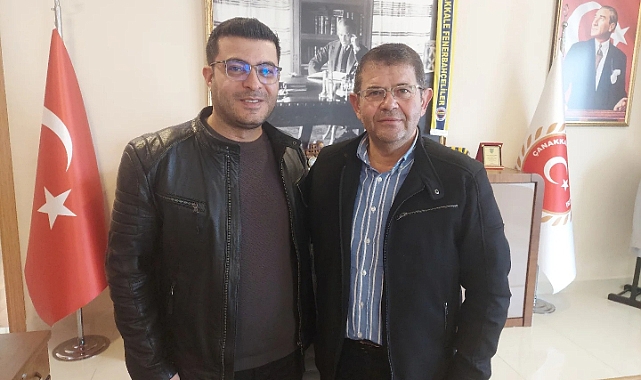ÇOMÜ İdari Personeli Güven Kılıç’tan Başkanvekili Özyurt’a ziyaret