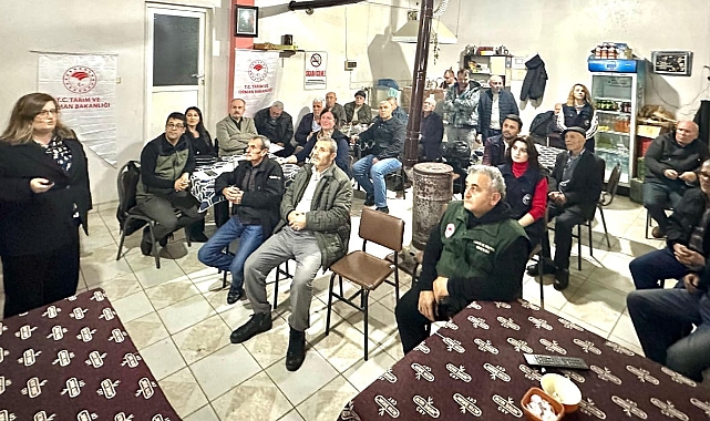 Derenti Köyü’nde bağcılık bilgilendirme ve eğitim toplantısı düzenlendi