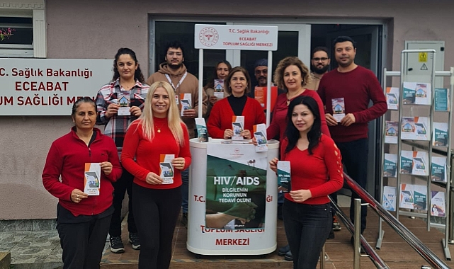 Eceabat’ta 1 Aralık Dünya AIDS Günü etkinliği