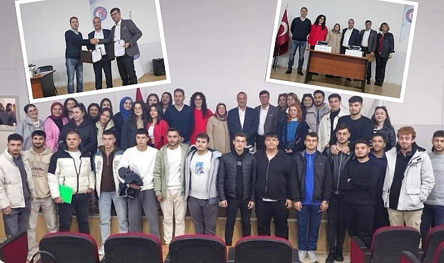 Ezine OSB MYO’ya projeksiyon desteği