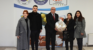 Genç Girişimci Hafise Varol’dan Abdullah Deniz’e ziyaret