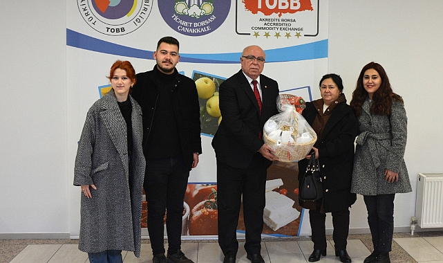 Genç Girişimci Hafise Varol’dan Abdullah Deniz’e ziyaret