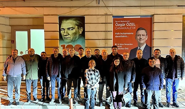 Güneşhan, Ezine İlçe Toplantısına katıldı