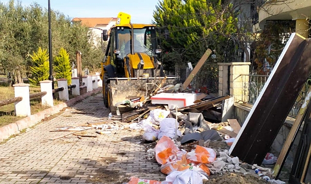 Küçükkuyu Belediyesi’nden yoğun çalışma