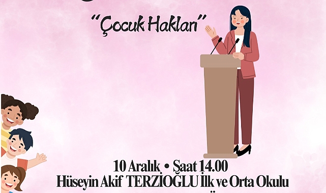 Lapseki’de Çocuk Hakları Eğitim Semineri düzenleniyor