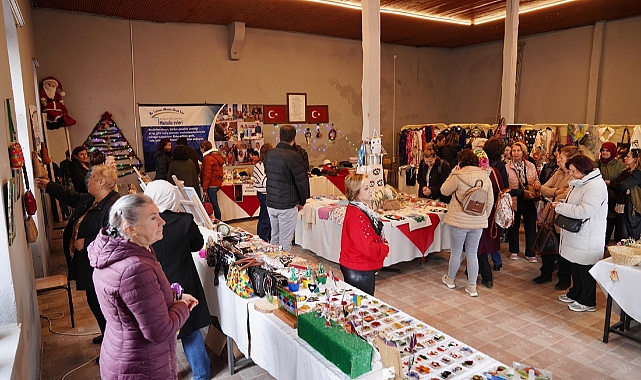 Mahalleevleri Yılbaşı Pazarı, kadın üreticilere destek oluyor