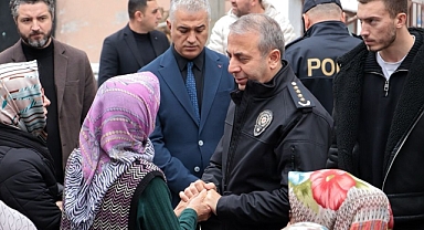 Müdür Kurt Cem Taylan’ın cenazesinde