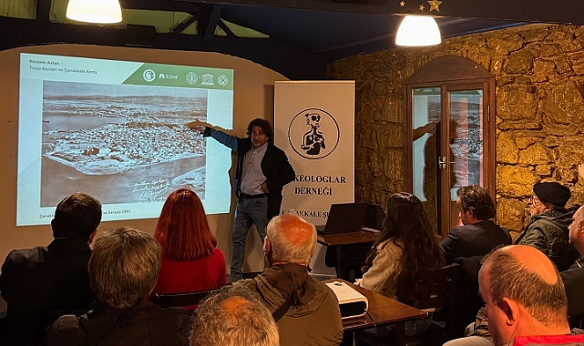 "Troya Kazıları ve Çanakkale Kenti" söyleşisi gerçekleşti