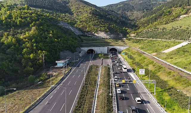2024 yılında otoyollarda rekor araç geçişi