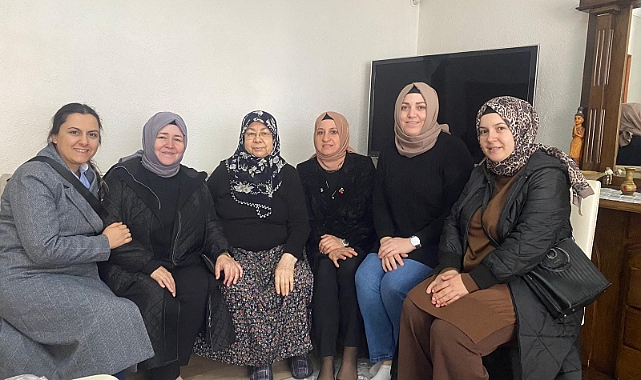 AK Parti Çan İlçe Teşkilatı Kadın Kolları'ndan Miraç Kandili zyareti