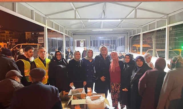 AK Parti Çan İlçe Teşkilatı Miraç Kandili'ni Karşıyaka Camii'nde kutladı