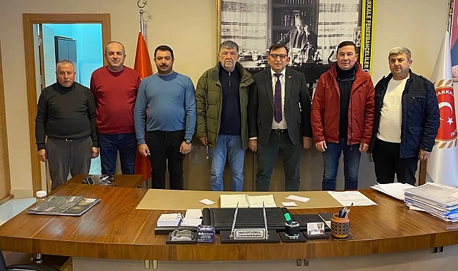 Başkan Atalay’dan Halil Ertuğrul’a ziyaret