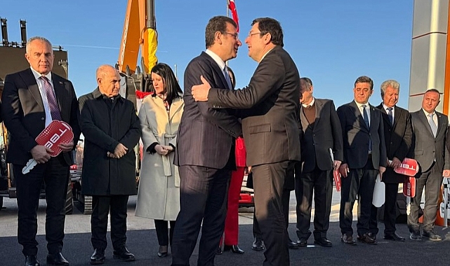 Başkan Erkek, TBB’nin araç teslim töreninde