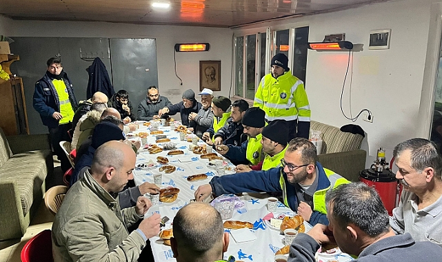 Başkan Şen, temizlik personeliyle kahvaltıda bir araya geldi