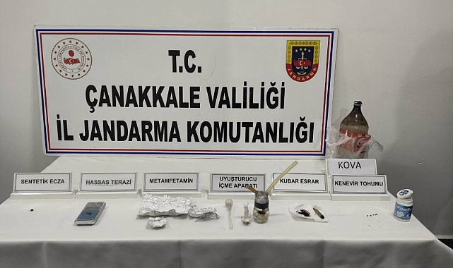 Biga’da uyuşturucu operasyonu: İki şüpheli gözaltına alındı