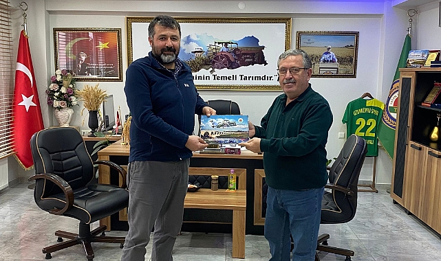 Biga Ziraat Odası Yönetimi, Uzunköprü Ziraat Odası'nı ziyaret etti