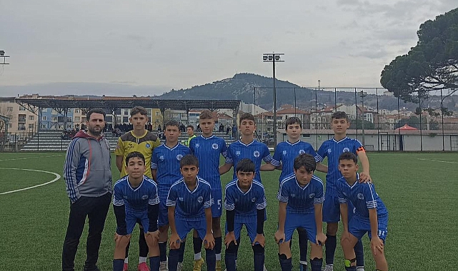 Bigaspor U-13 takımı galibiyetle sahadan ayrıldı