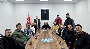 Bigaspor yönetimi ve taraftarlar bir araya geldi