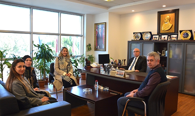 Birlik Vakfı Çanakkale Şubesi'nden Başkan Deniz’e ziyaret